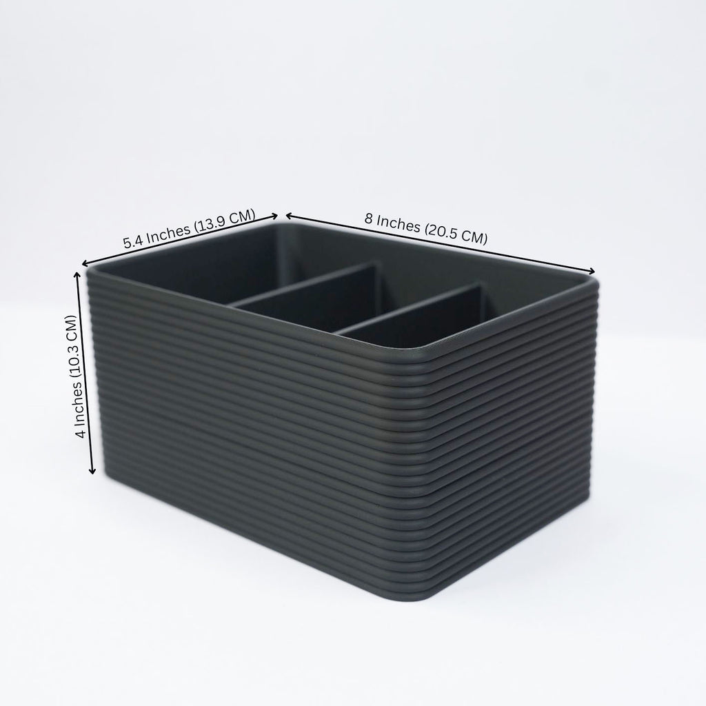 Minimal Desk Organizer | Multi-Slot Storage for Desk, Office & Home