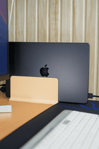 Minimal Vertical Laptop and Tablet Stand | Single & Dual Laptop Holder