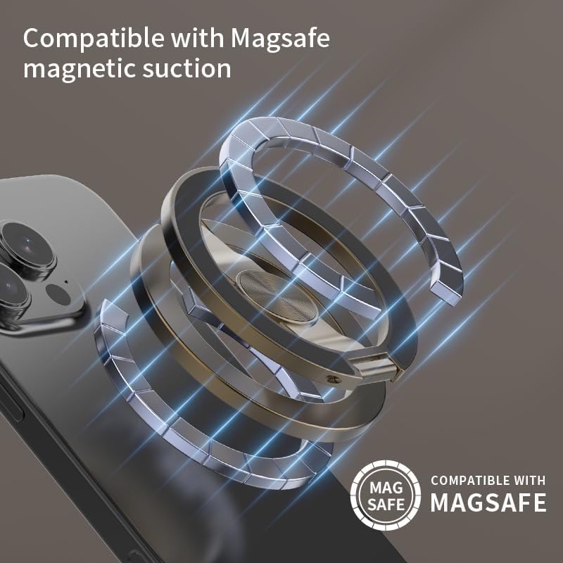 Morfy MagRing Pro – Double-Sided Fidget Magnetic Phone Ring Holder & 360° Kickstand