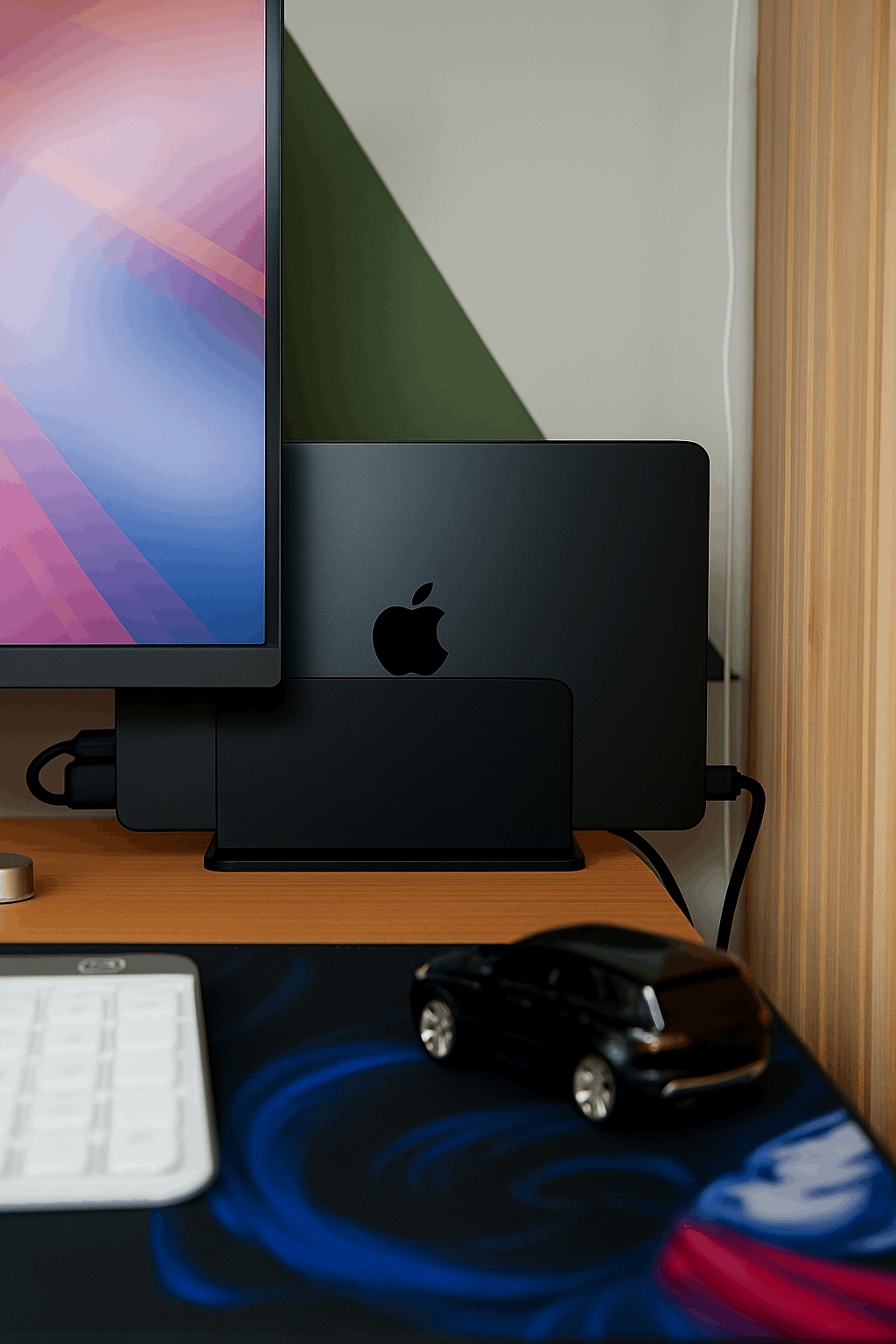 Minimal Vertical Laptop and Tablet Stand | Single & Dual Laptop Holder