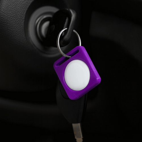 BoxyTag AirTag Holder | Keychain & Bag Accessory (Multiple Colors)