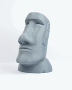 Moai Head Headphone Stand | Unique Desk Accessory & Organizer
