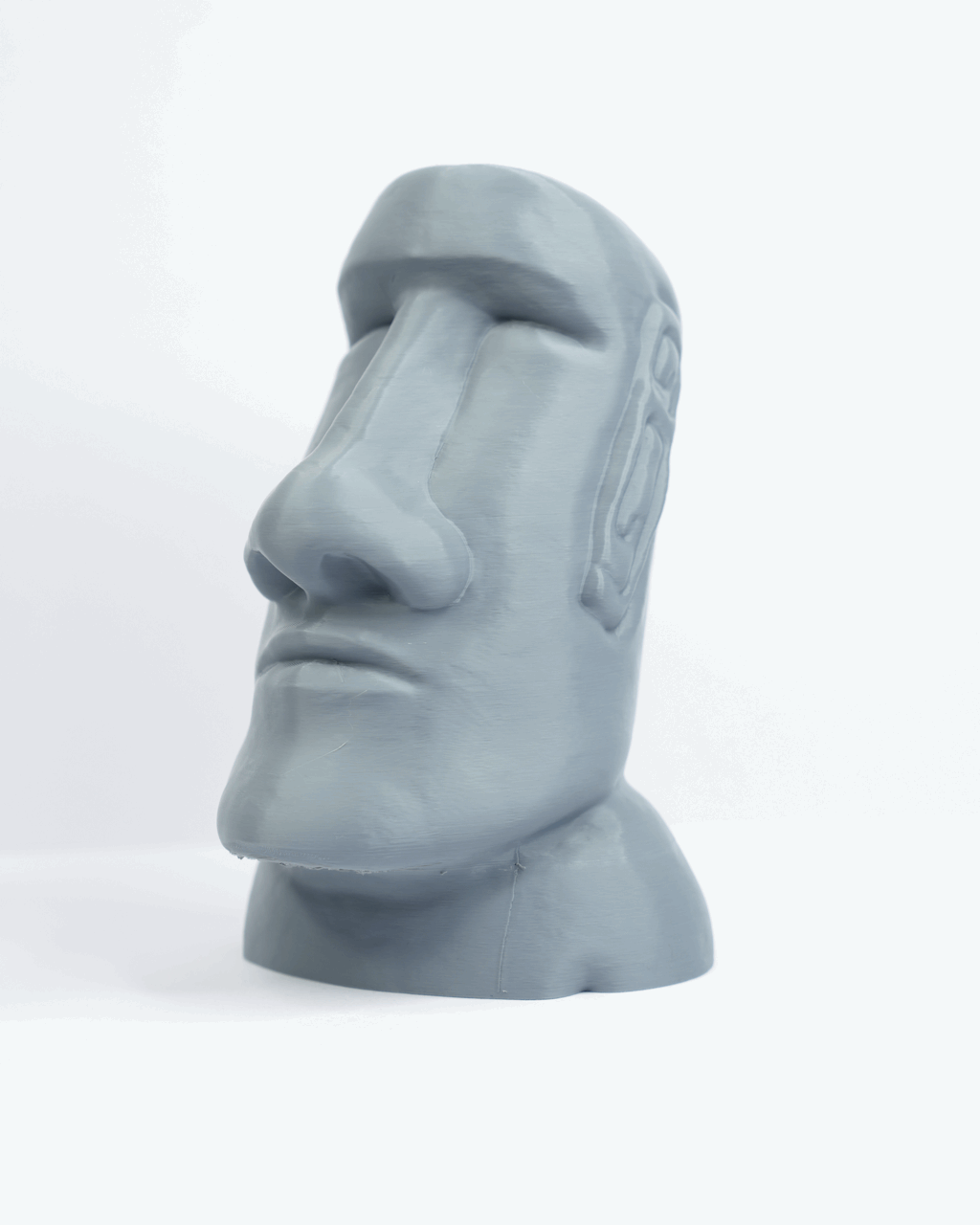 Moai Head Headphone Stand | Unique Desk Accessory & Organizer