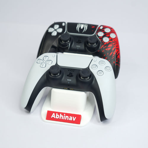 Dual PlayStation PS5 Controller Stand | Customization Dualsense Holder with Name