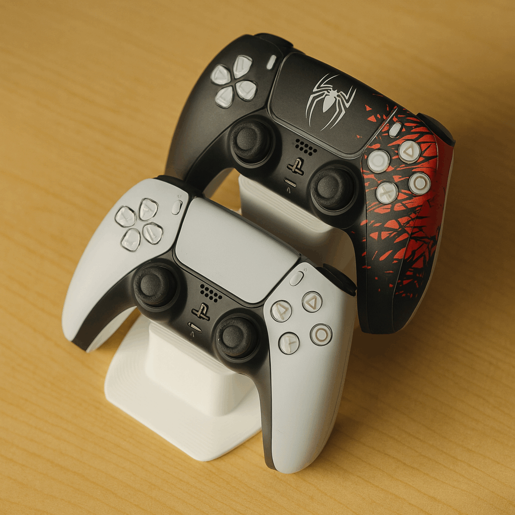 Dual PlayStation PS5 Controller Stand | Customization Dualsense Holder with Name