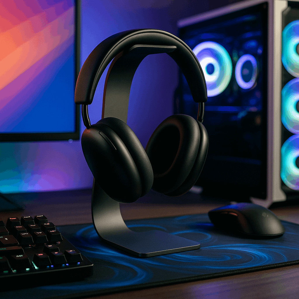 Minimal Headphone Stand | Modern Desk Accessory