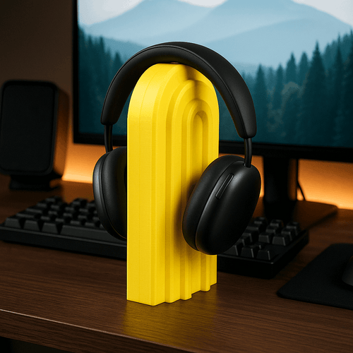 Arch Headphone Stand | Modern Desk Accessory