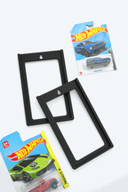 Hot Wheels Wall Display Holder – Vertical Mount Frame for Collectible Cars (Hot Wheels Not Included)