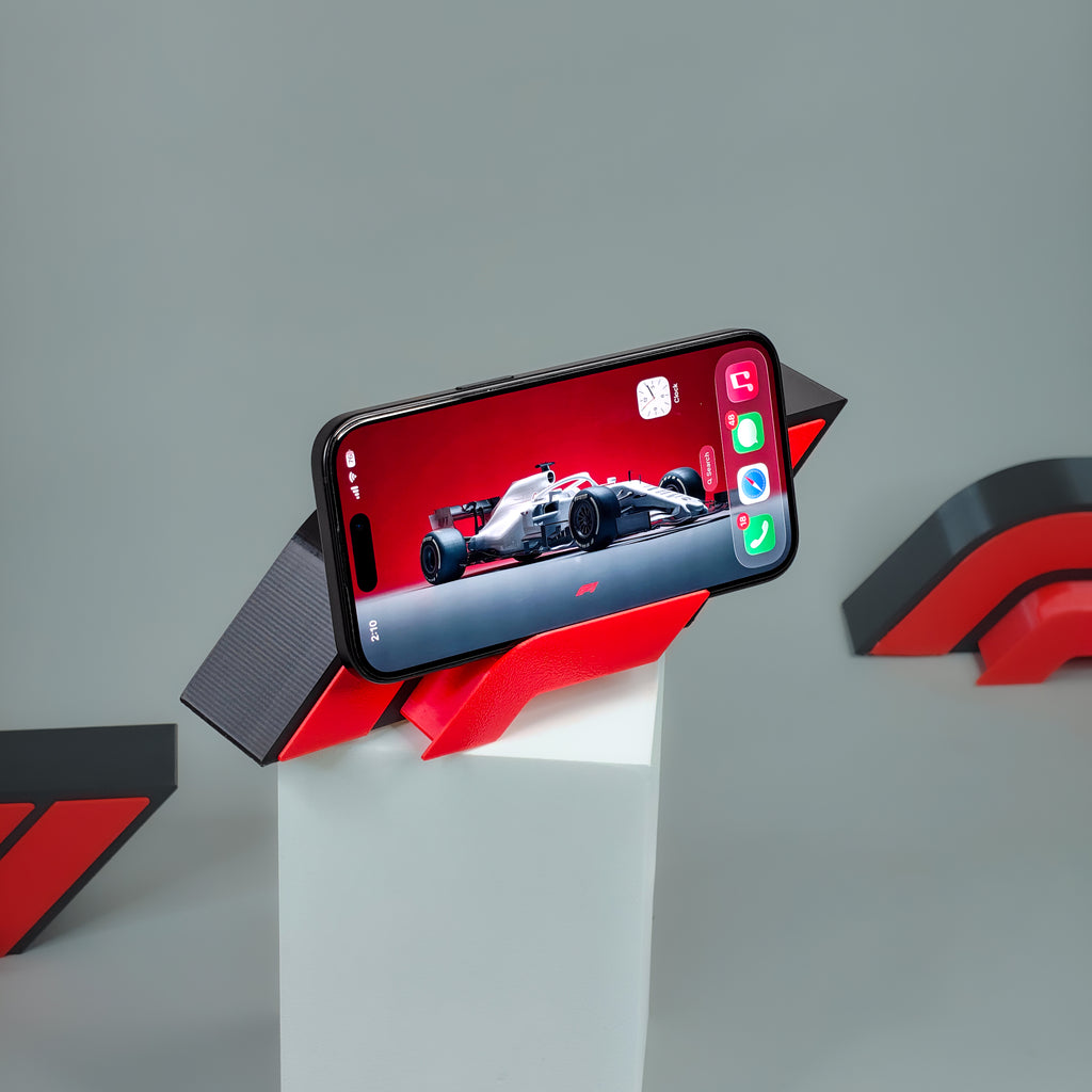 Formula 1 Style Phone Stand | Stylish Desk Mobile Holder