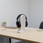 Morfy Ridge Headphone Stand for Desk | Premium Minimal Headset Holder for Gaming & Studio