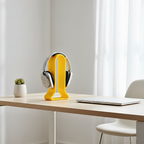Morfy Ridge Headphone Stand for Desk | Premium Minimal Headset Holder for Gaming & Studio