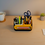 Morfy ModuDesk – Modular Desk Organizer with Phone Stand & Storage Compartments