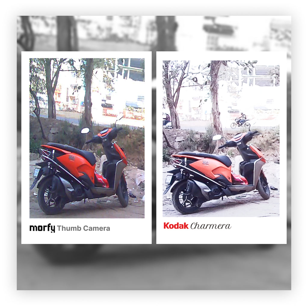 Morfy Thumb Camera | Retro Mini Digital Camera | Vintage Pocket Keychain Camera