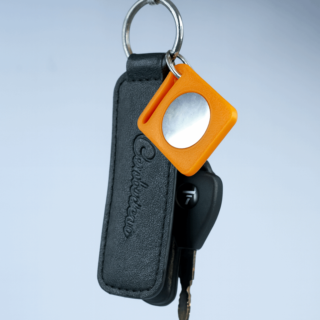 BoxyTag AirTag Holder | Keychain & Bag Accessory (Multiple Colors)