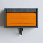 Garage Key Holder with Mini Hot Wheels Parking Spot – Wall Mount Organizer