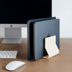 Wiggle Laptop Stand | Single & Dual Vertical Holder for Desk Setup