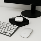 Flexible Wave Bowl | Satisfying Desk Organizer for AirPods, Keys & Accessories