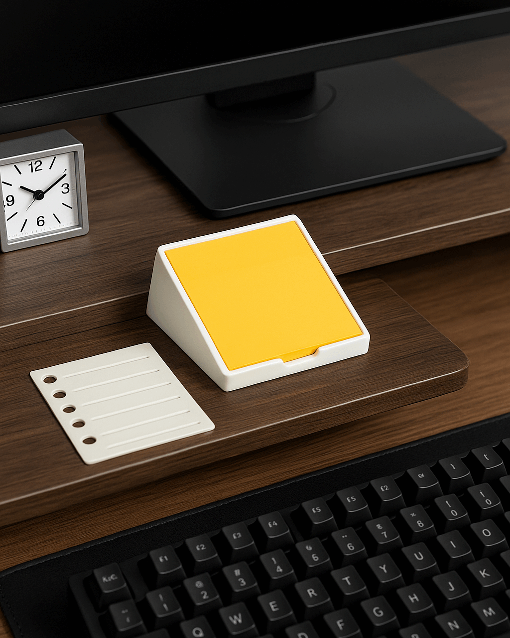 Desk Sticky Note Holder | To-Do List & Reminder Pad
