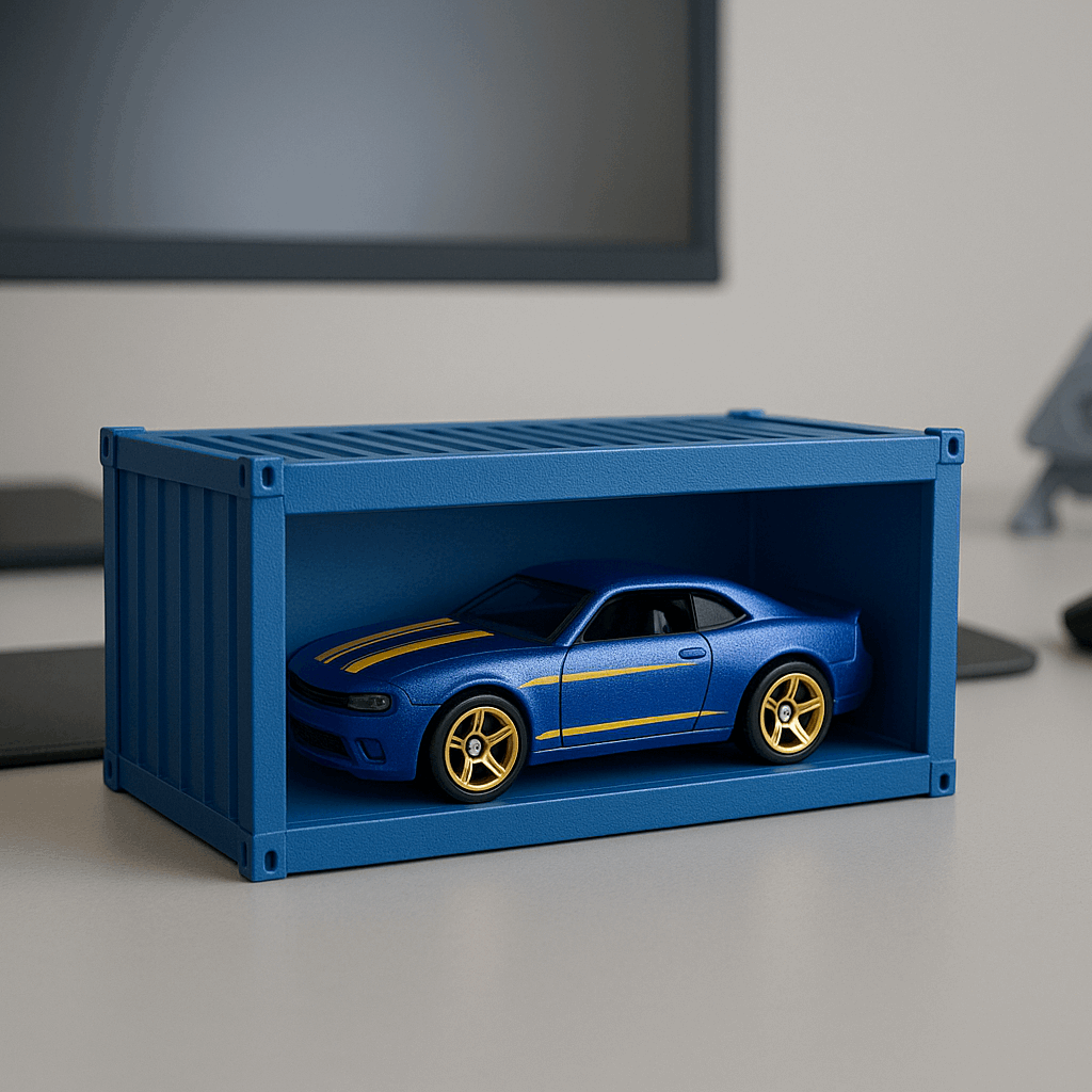 Hot Wheels Car Container | Stackable Display Case for Diecast Car Collectors