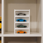 Hot Wheels Car Container | Stackable Display Case for Diecast Car Collectors