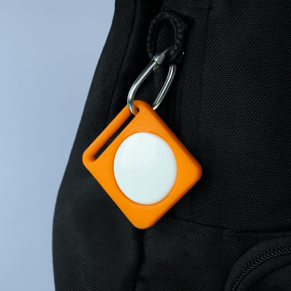 BoxyTag AirTag Holder | Keychain & Bag Accessory (Multiple Colors)