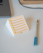 Desk Sticky Note Holder | To-Do List & Reminder Pad