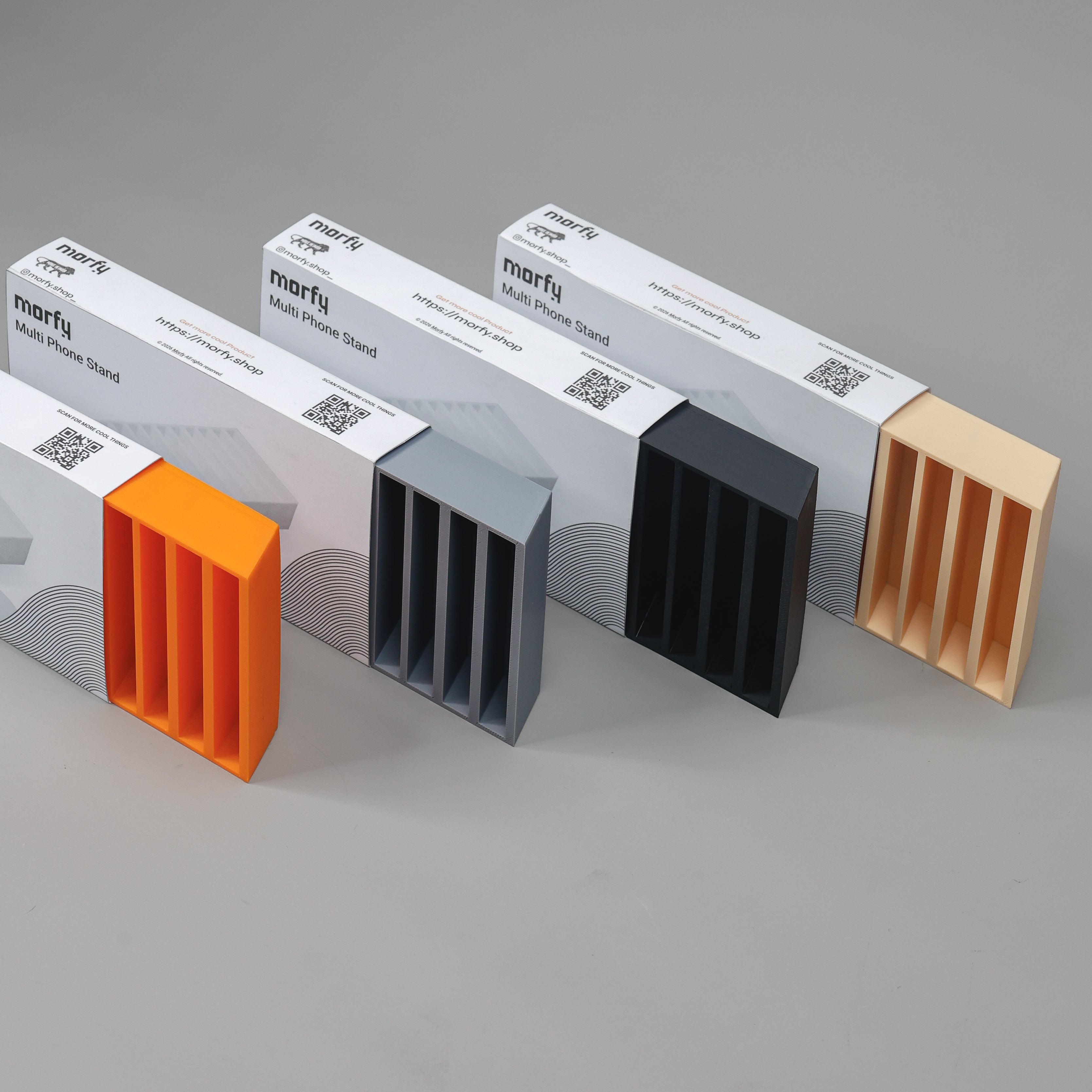 Multi Phone Stand | Organizer for Content Creators & Tech Reviewers (10 / 20 / 30 Smartphones Slots)