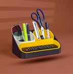 Morfy ModuDesk – Modular Desk Organizer with Phone Stand & Storage Compartments