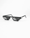 Thug Life Glasses | Pixel Sunglasses Meme Style (See-Through)
