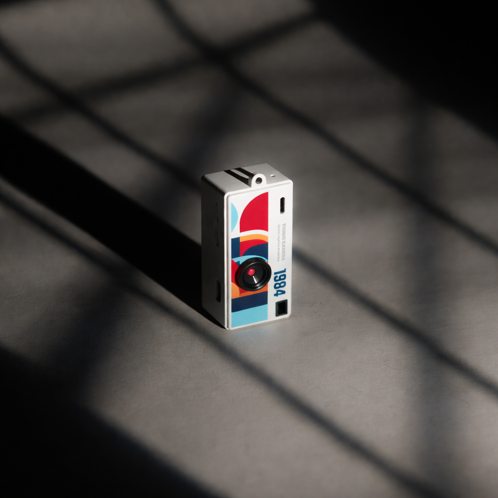 Morfy Thumb Camera | Retro Mini Digital Camera | Vintage Pocket Keychain Camera