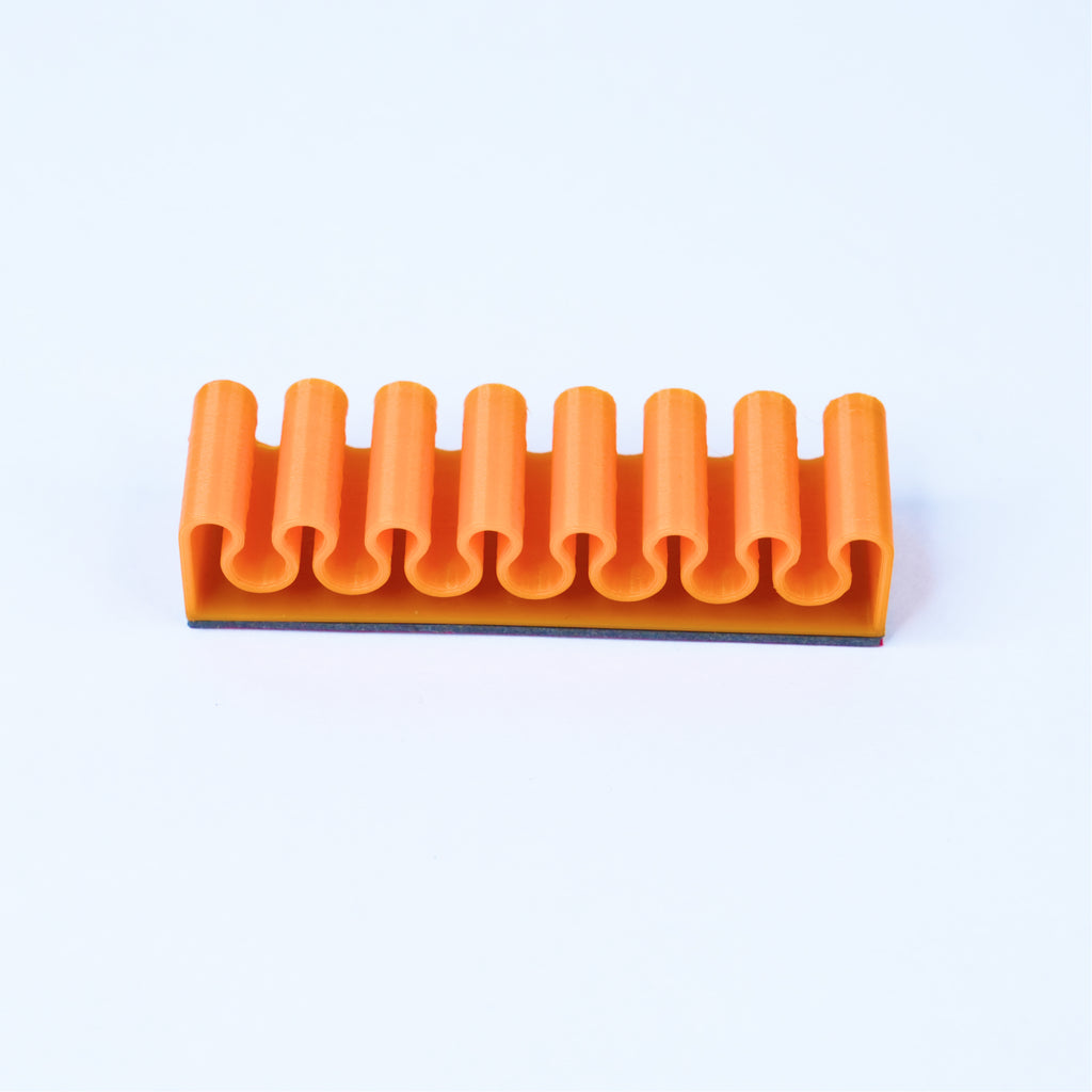 Wave Cable Holder (Pack of 5) – Self-Adhesive Desk Cable Organizer for Charging & USB Cords