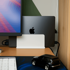 Minimal Vertical Laptop and Tablet Stand | Single & Dual Laptop Holder