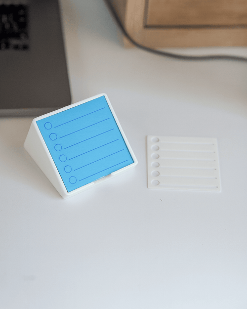 Desk Sticky Note Holder | To-Do List & Reminder Pad