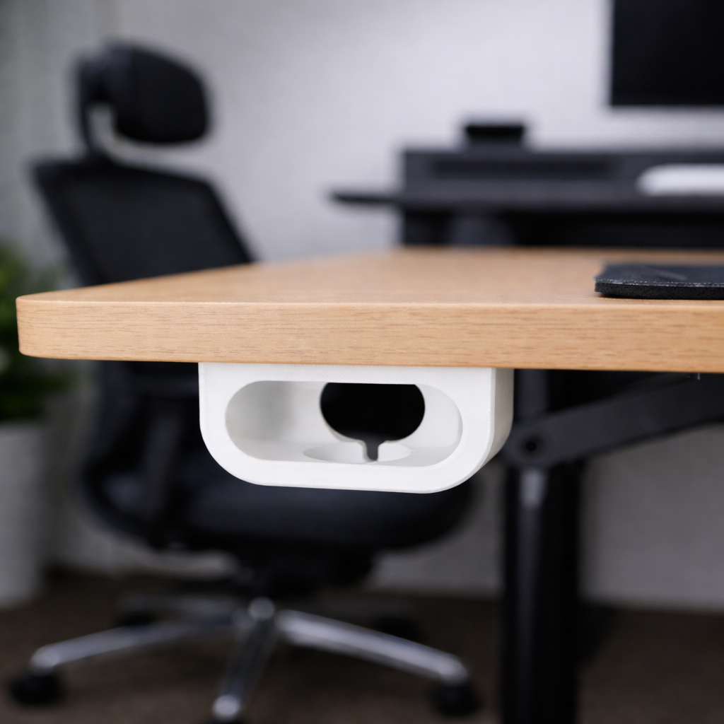 Under-Desk AirPods Charger & Holder for AirPods Pro, Pro 2 & Pro 3