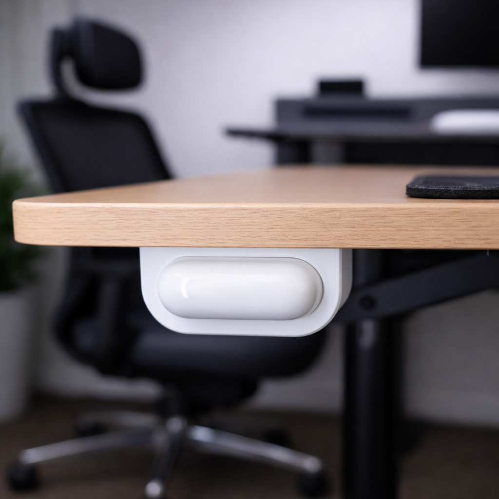 Under-Desk AirPods Charger & Holder for AirPods Pro, Pro 2 & Pro 3